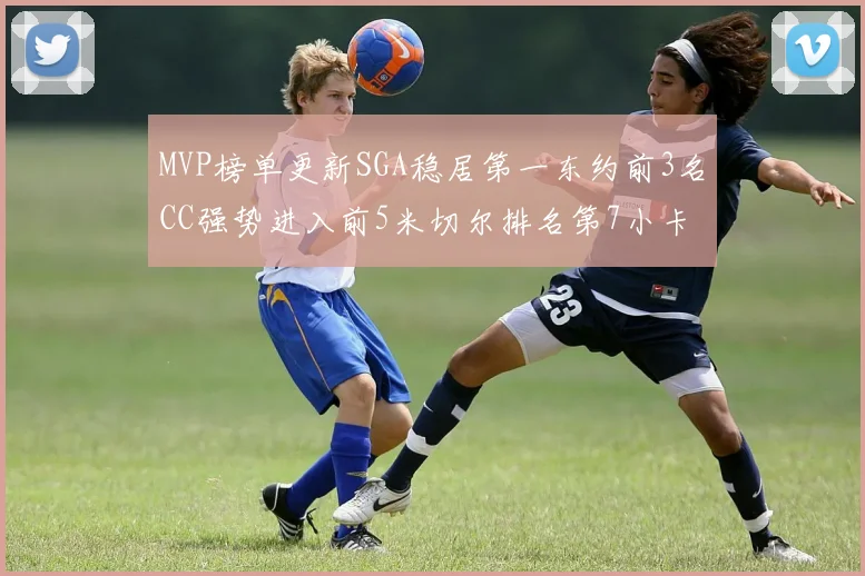 MVP榜单更新SGA稳居第一东约前3名CC强势进入前5米切尔排名第7小卡获提名